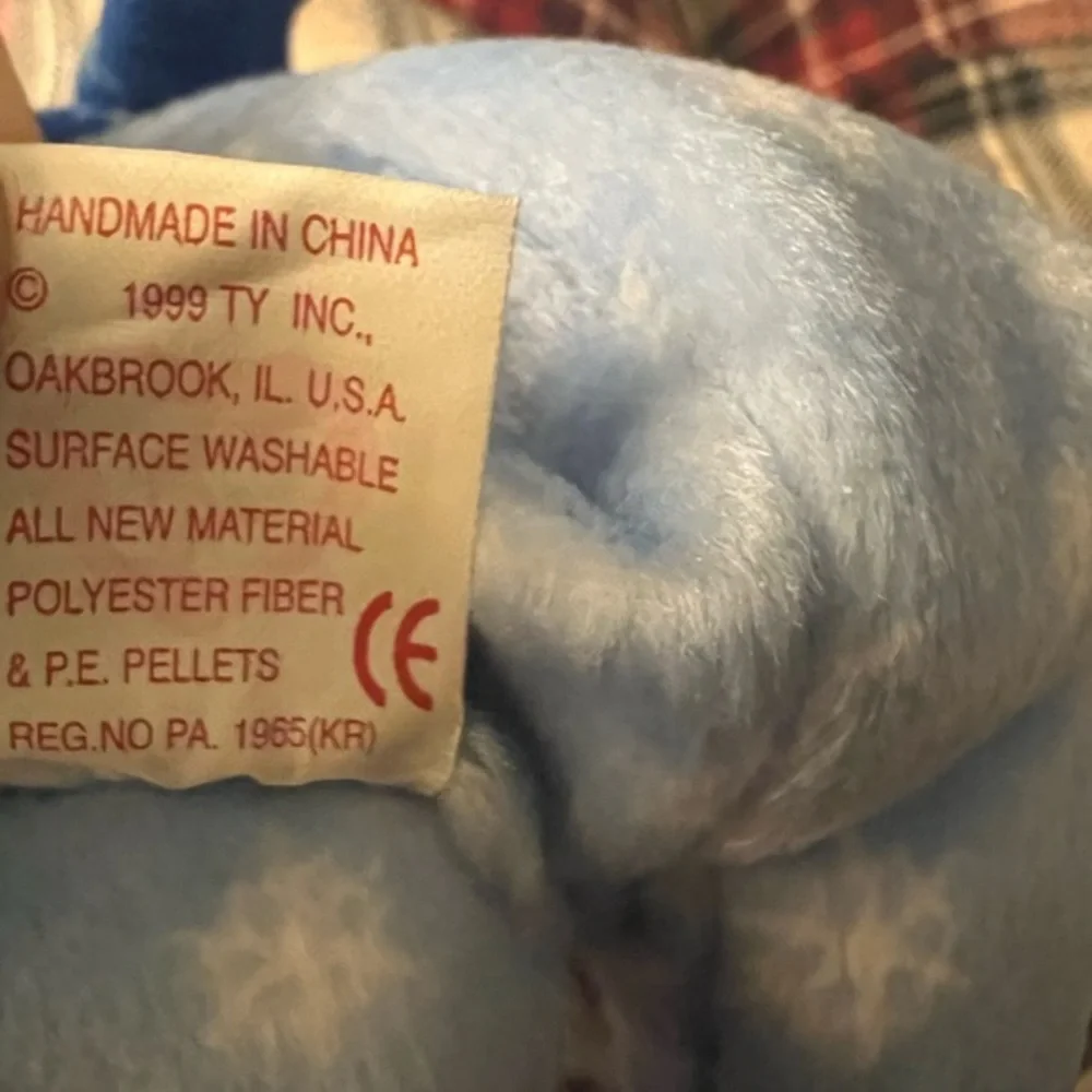 Ty‎ Beanie babies 1999 Holiday Teddy NWT